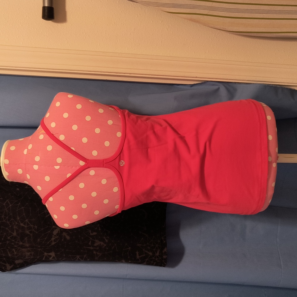 Lululemon Red Racerback Top Size8